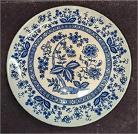 Vintage Blue Onion 10" Underglazed Plate