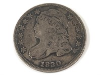 1830 Bust Dime Large 10C