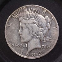 US Coins 1935 Peace Silver Dollar, Circulated