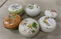 6 Covered Late 19th Century Chinese Dishes