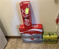 4 Full Cases of Soda & 1, 1/4 Case of Coke