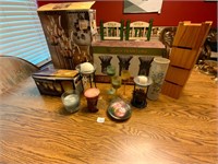 San Miguel Cracker Barrel Candle Holders Candles+