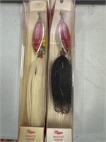 (2) Mepps Giant Killer weighted tandem hook Lures