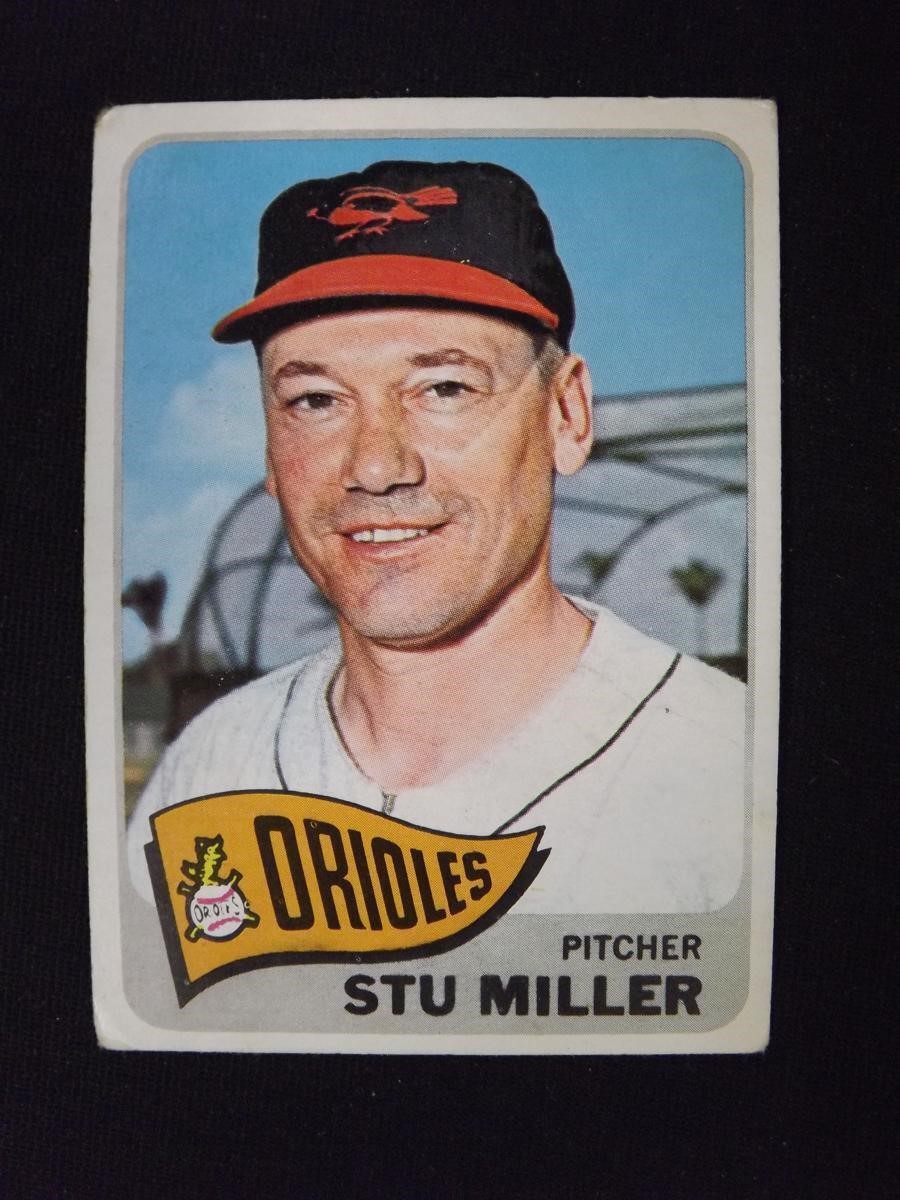 1965 TOPPS #499 STU MILLER BALTIMORE ORIOLES