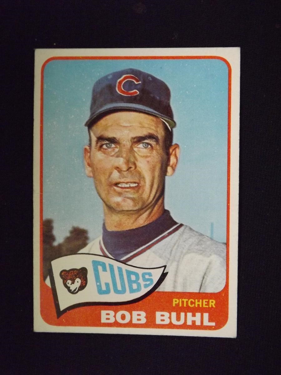 1965 TOPPS #264 BOB BUHL CHICAGO CUBS