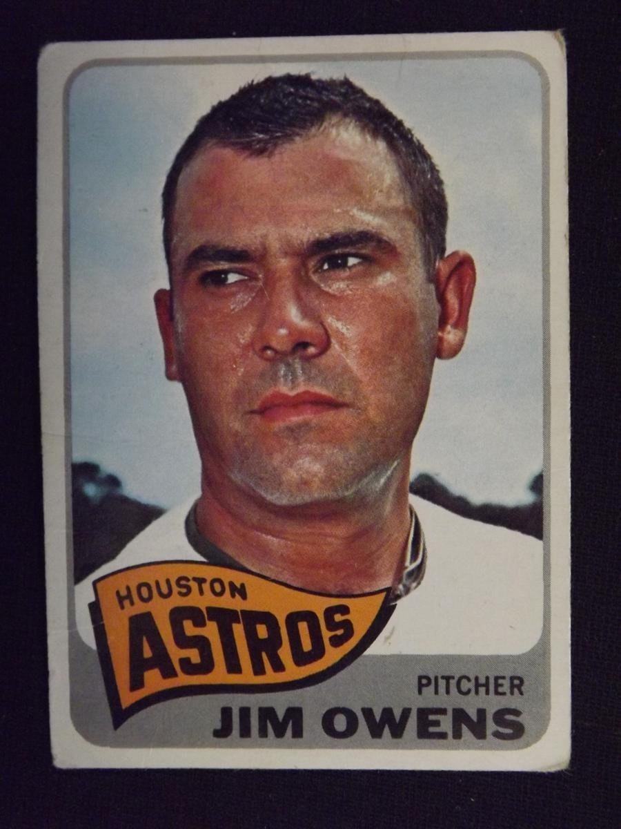 1965 TOPPS #451 JIM OWENS HOUSTON ASTROS