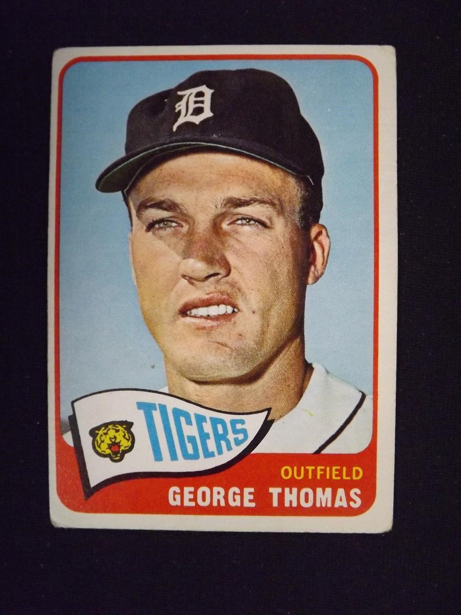 1965 TOPPS #83 GEORGE THOMAS DETROIT TIGERS