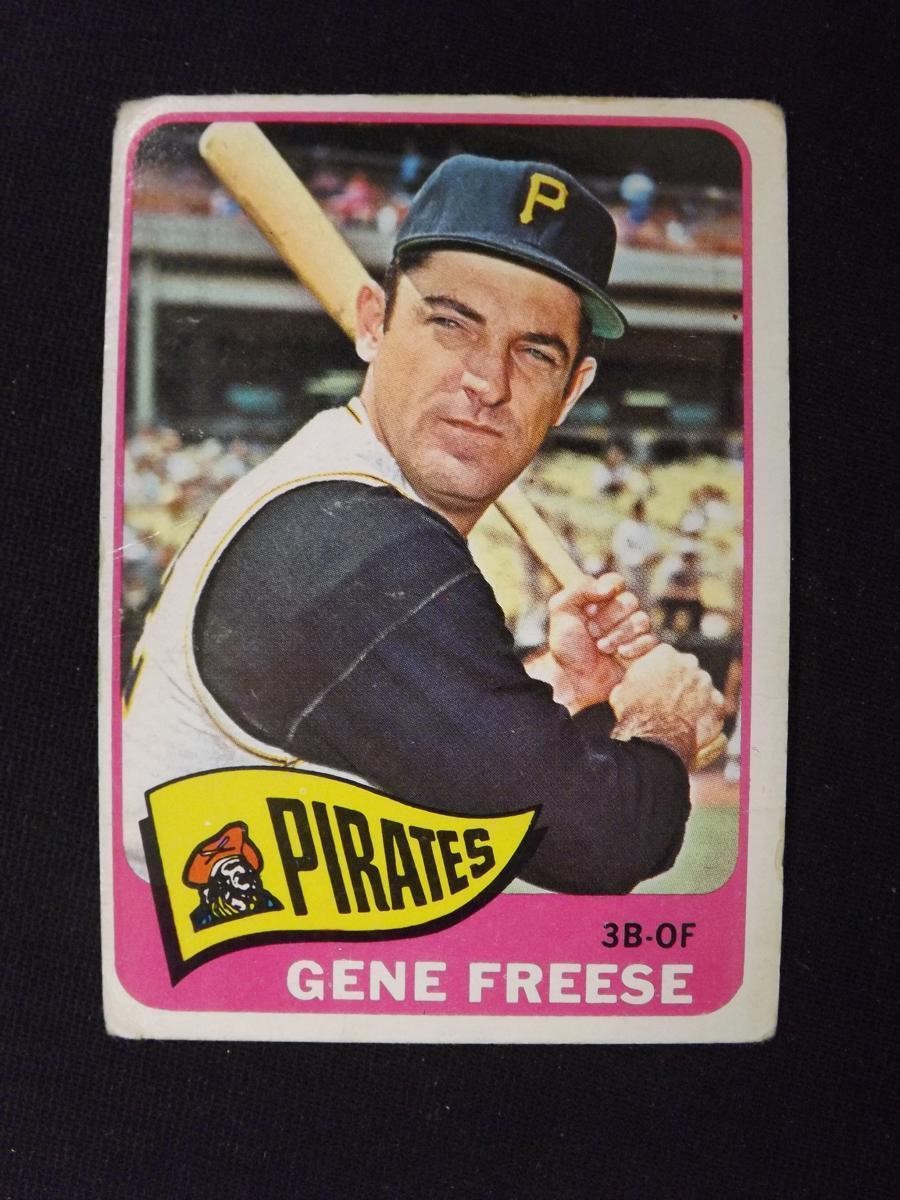 1965 TOPPS #492 GENE FREESE PITTSBURGH PIRATES