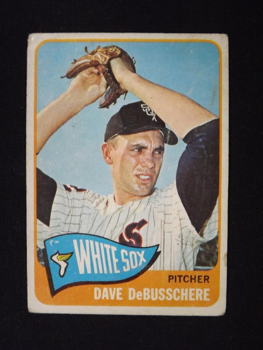 1965 TOPPS #297 DAVE DEBUSSCHERE WHITE SOX