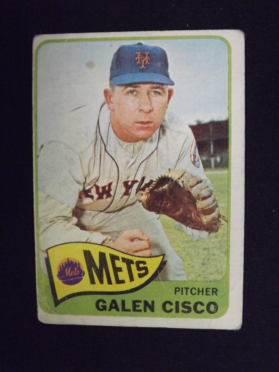 1965 TOPPS #364 GALEN CISCO NEW YORK METS
