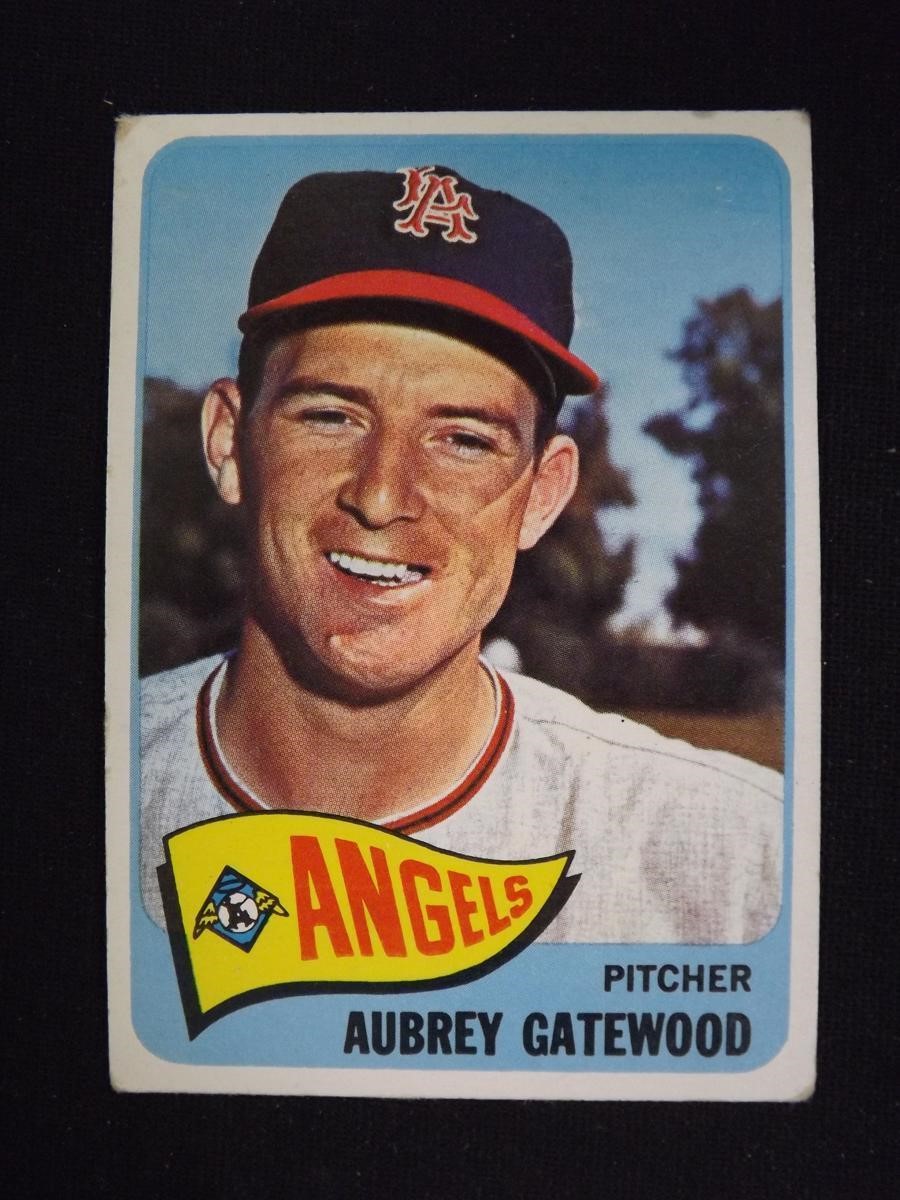 1965 TOPPS #422 AUBREY GATEWOOD ANGELS