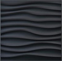 Art3d PVC Wave Panels for Interior Wall Decor,
