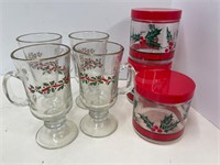 Christmas Mugs & Glass Containers