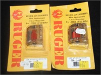 2 - Ruger clear magazines for .22 LR 10/22 Rifles