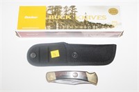 Buck Knife model 0110 "Field Hunter" with sheath,