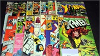 Aprox 15 Marvel X Men Avengers Assorted Comics