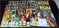 Approx 20 80's R O M Marvel Comic Book Vintage Lot