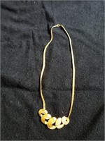 Beautiful goldtone necklace