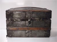 Metal Clad Small Chest