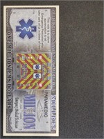 Paramedic novelty Banknote