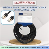 INSIGNIA 50-FT CAT-7 ETHERNET CABLE W/ CONNECTORS