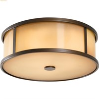 Feiss® 2-Bulb Light Ceiling Fixture in Bronze x 2