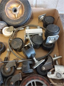 Various Wheels, Casters, Some old some new