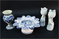 GROUPING OF PORCELAIN INCL. DELFT