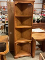 6 foot tall corner shelf