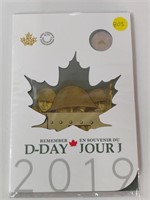 2019 D DAY COMMEMORATIVE COIN SET