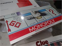 New Monopoly / Wichitapoloy / Clue Board Games