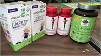 Elderberry Syrup, Skinnygirl Capsules, Gummies