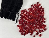 Red Glass Stones