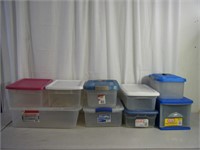 12 count storage containers all with lids