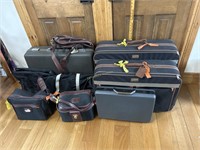 Lot of Suitcases and Bags