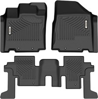 oEdRo Floor Mats Compatible with Nissan Pathfinder