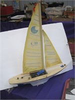 Helko pond sailboat
