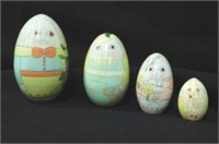 Nesting Easter Egg Figurines (4 total)