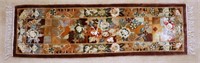 Small Hand Knotted Runner Rug
