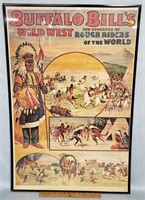 Reprint Buffalo Bill's Wild West Poster