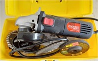 DRILL MASTER ANGLE GRINDER-
LIGHT USE IF ANY-
