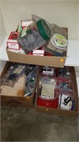 3 boxes of hardware and miscellaneous