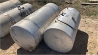 2-Chrome Diesel Truck Tanks, Round