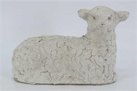 Painted Concrete Lamb