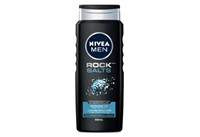 (2) NIVEA Men Rock Salts Exfoliating Shower Gel,
