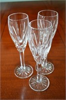 Waterford Kildare Champagne Flute Crystal Glasses