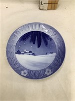 Original 1909 Royal Copenhagen Christmas Plate,