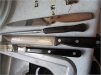 Kitchen Knives & Steel