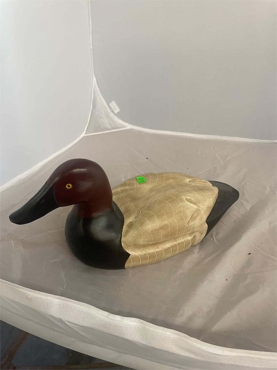 G Lowenthal Canvasback Drake Decoy