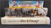 (3) Disney Books & Fievel Goes West Trading Cards